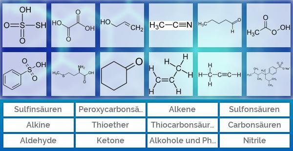 Stoffklassen der organischen Chemie