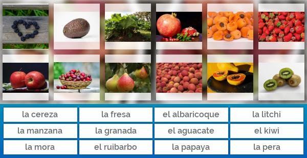 las frutas